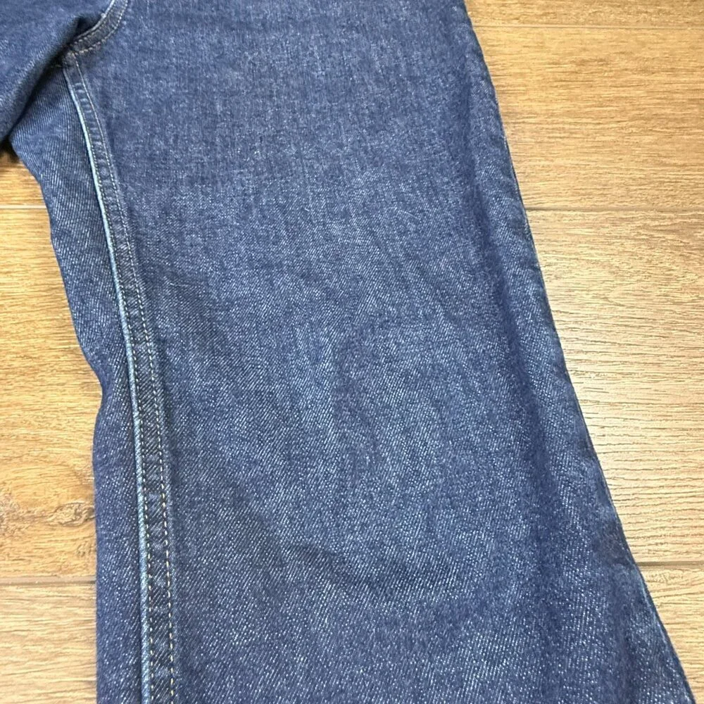 Everlane Women's Way High Straight Leg Ankle Jeans Dark Wash Denim Sz 32 - Picture 6 of 13